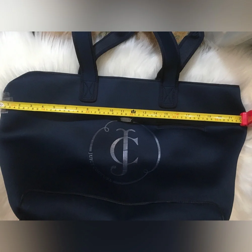 Juicy Couture Navy Blue Tote - Picture 6 of 11